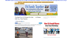 Desktop Screenshot of fitfamilytogether.com
